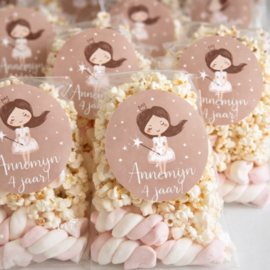 Traktatiestickers | Prinses | Met naam