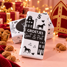 Chocoladewikkel Sinterklaas | Sint en Piet