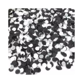 Confetti | Zwart - Wit