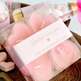 Waxinehartjes | Hartjes voor jou