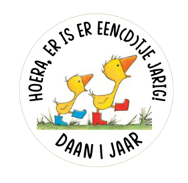 Sticker | Er is er eendje...