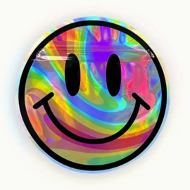 Traktatiezakje | Smiley | Met sluitstrip | 10 cm