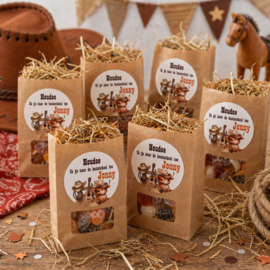 Traktatiestickers | Houdoe | Basisschool | Met naam