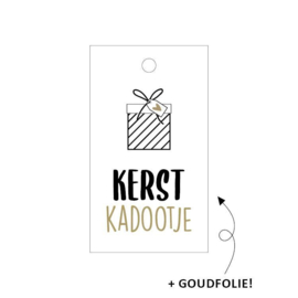 Kadolabel | Kerstkadootje