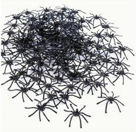 Spinnen | Zwart 4 cm