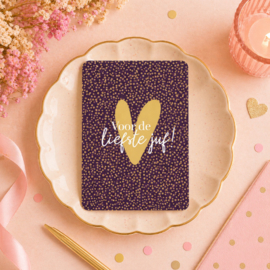 Wenskaart A6 | Voor de liefste juf!