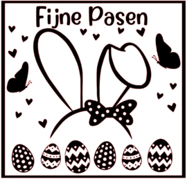 Raamsticker | Fijne pasen