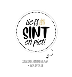 Sticker | Liefs Sint en Piet