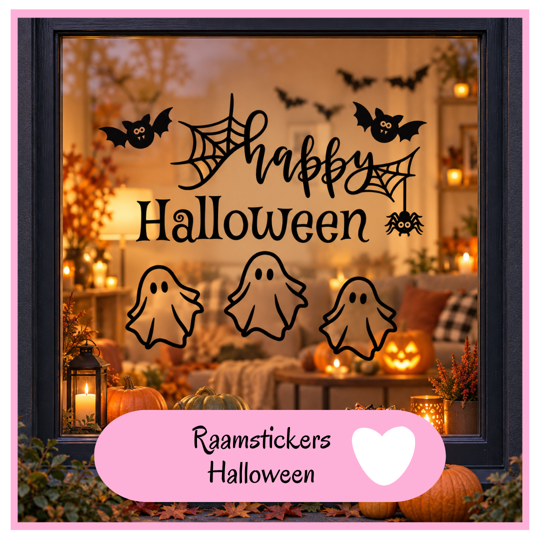 Raamstickers voor Halloween - Halloween raamstickers