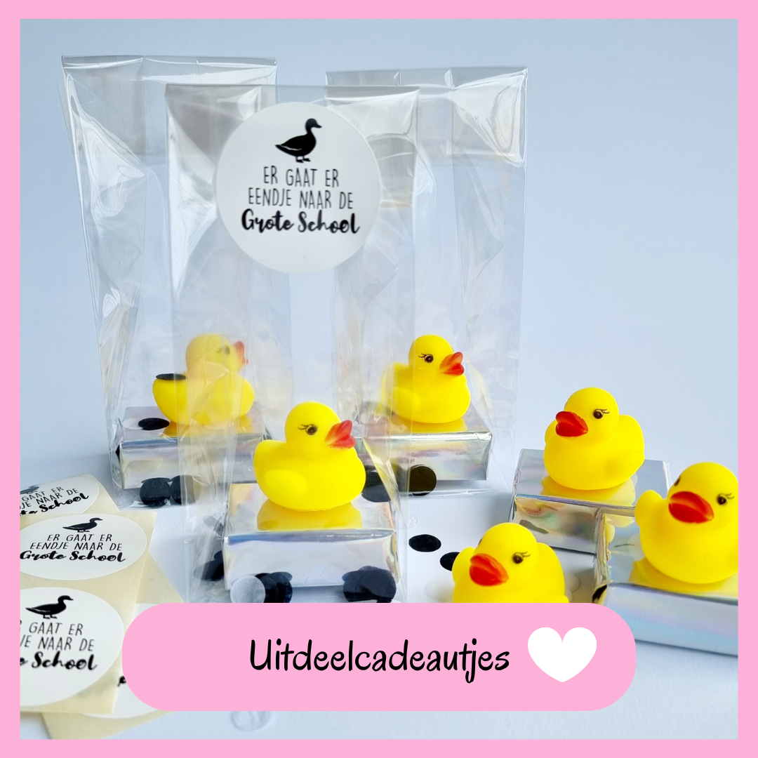 Uitdeel en traktatie cadeautjes