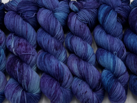 Purple and blue...