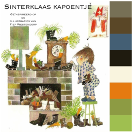 Sinterklaas Kapoentje - in 140 gr merino sok