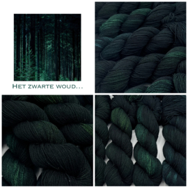 Sok Katoen - (Zwart-Witte) Wol