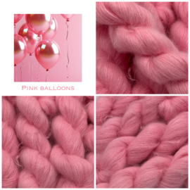 Pink balloons