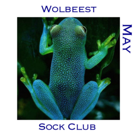 Sock Club - Reptielen/Kikkers/Insecten  - Mei - Merino Sok - 120gr