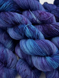 Purple and blue...