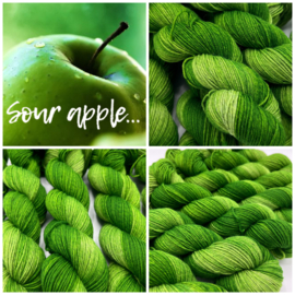 Sour apple...