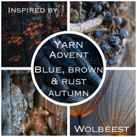 Blue, Brown & Rust Autumn -  24 dagen/4 weken - betaling in een keer