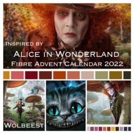 Wolbeest Spin Advent Kalender 2022 - Tim Burton's Alice in Wonderland