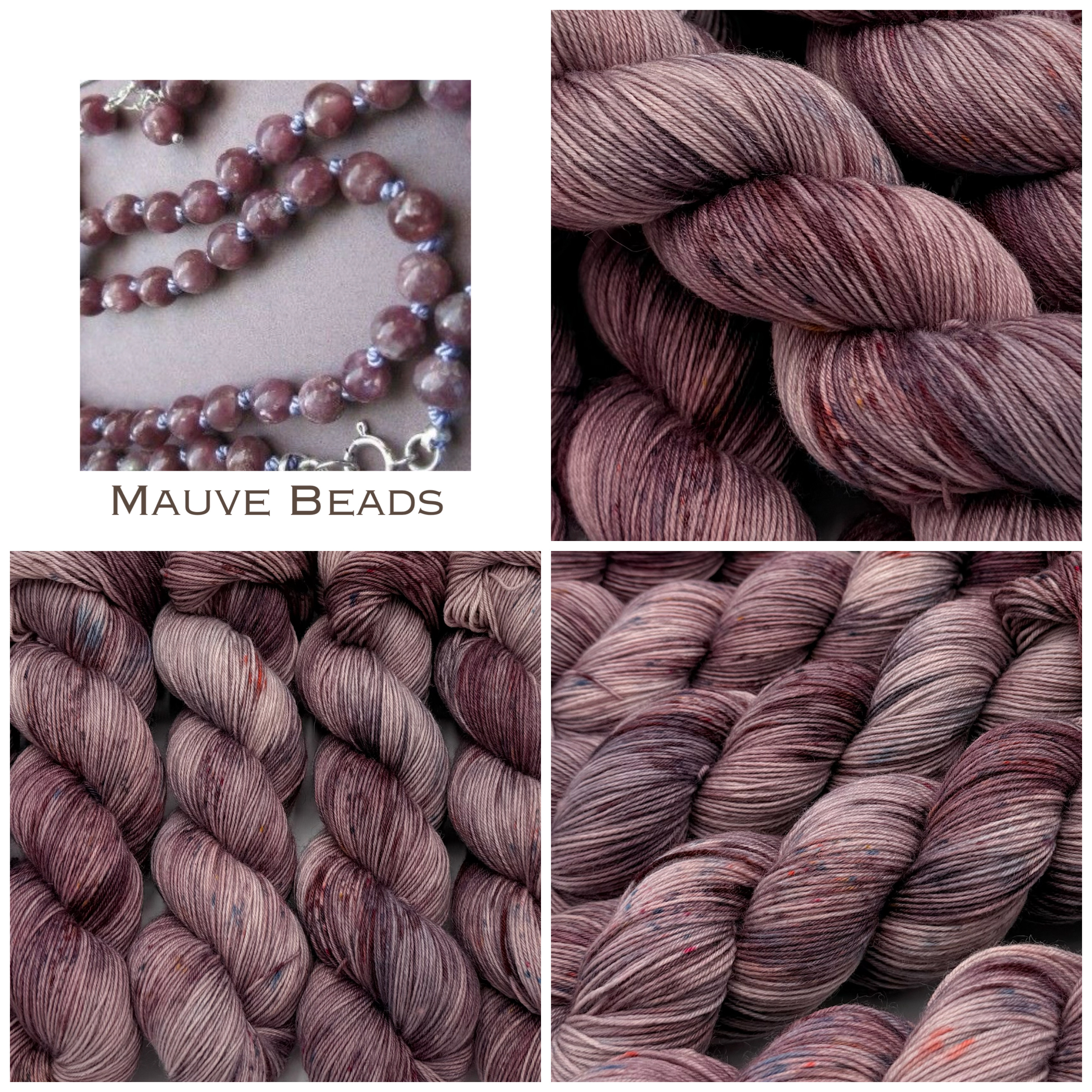 Mauve Beads