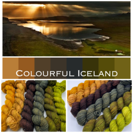 Colourful Iceland - set van 6 x 50gr strengen