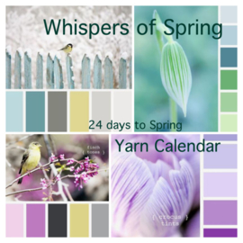 Whispers of Spring Yarn Calendar - 24 days till Spring