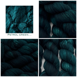 Petrol green...
