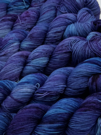 Purple and blue...