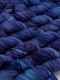 Purple and blue...