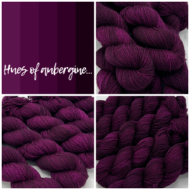 Hues of aubergine...