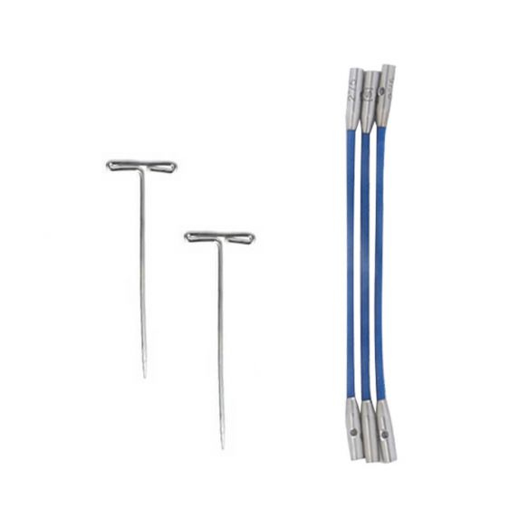 Twist Blue Cable 6" (15cm) X-Flex Small