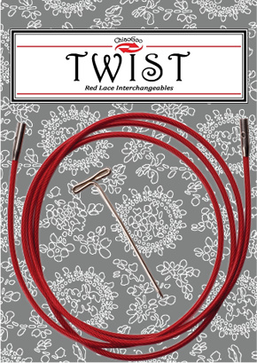 Twist Red Cable 75 cm - small