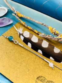 Moonbeams Chrysocolla en Rozenkwarts