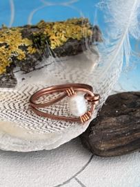 Wire wrapped Parelmoer