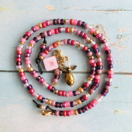 Wikkelarmband Pink Paradise