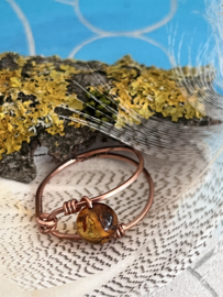 Ring Amber 18mm