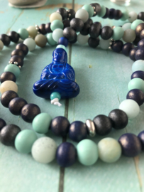 Blauwe Mala met Amazoniet