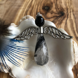 Angelwings Onyx & Toermalijnkwarts
