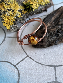 Ring Amber 18mm