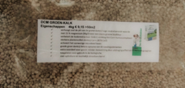 DCM Groen kalk 4kg tot 50m2