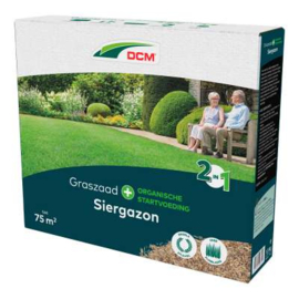 Graszaad voor siergazon gemengd met meststof