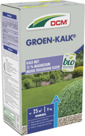 DCM Groen kalk 2kg tot 25m2