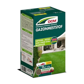 DCM Gazonmest 1,5 kg tot 20m2