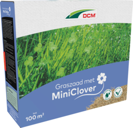 Graszaad met miniclover