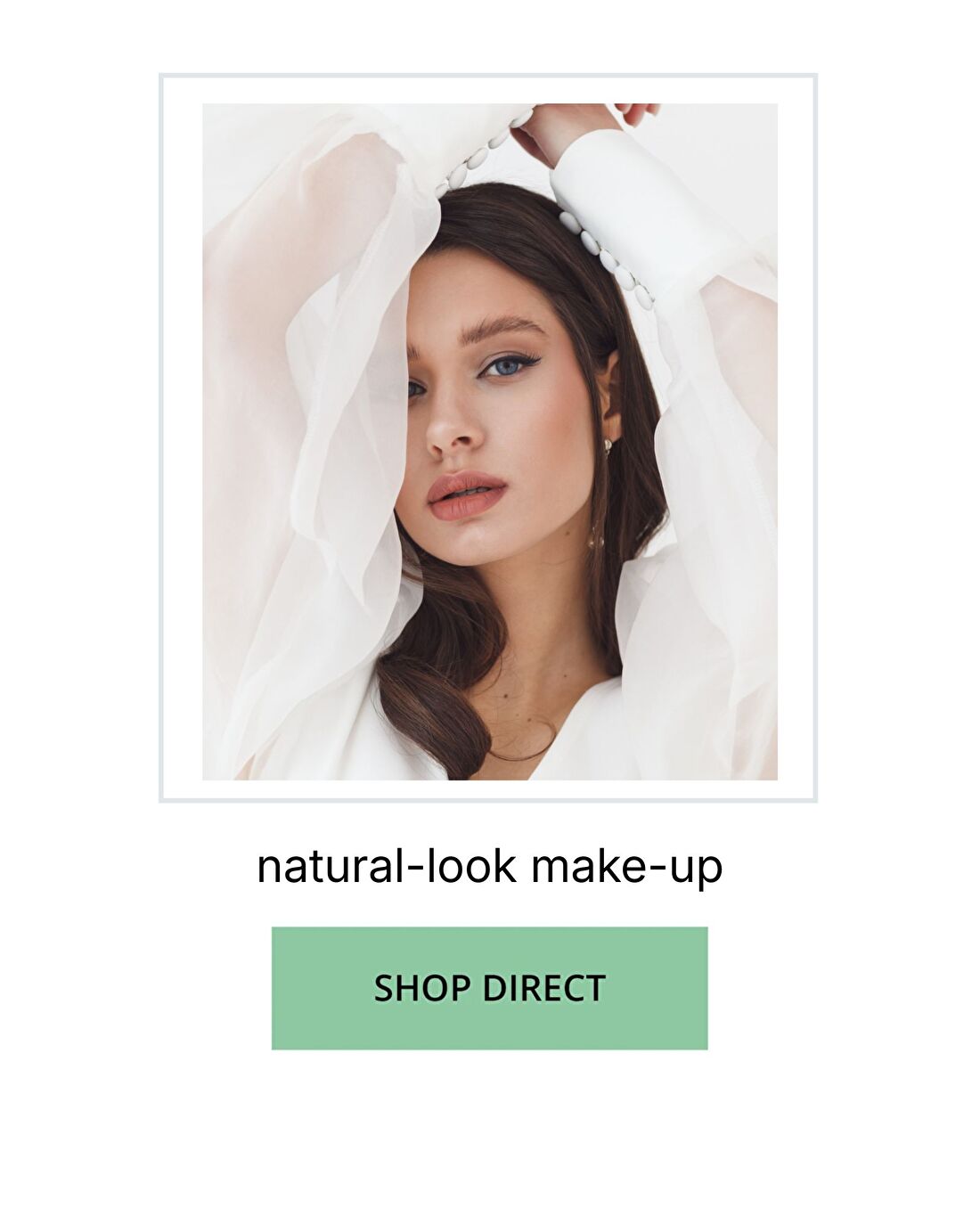 Natural look make-up