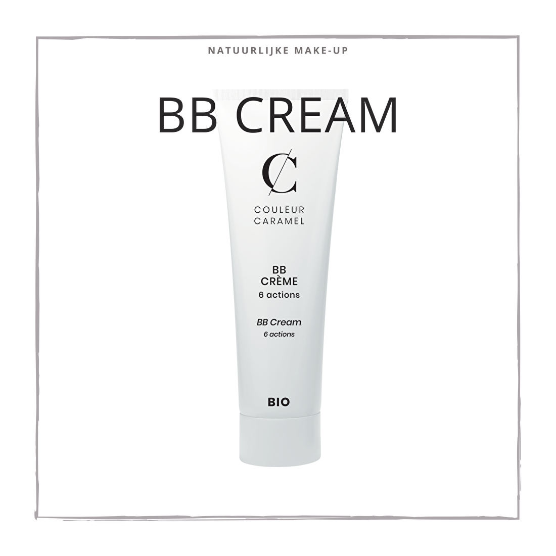 natuurlijke make-up BBcream CouleurCaramelmakeup.nl