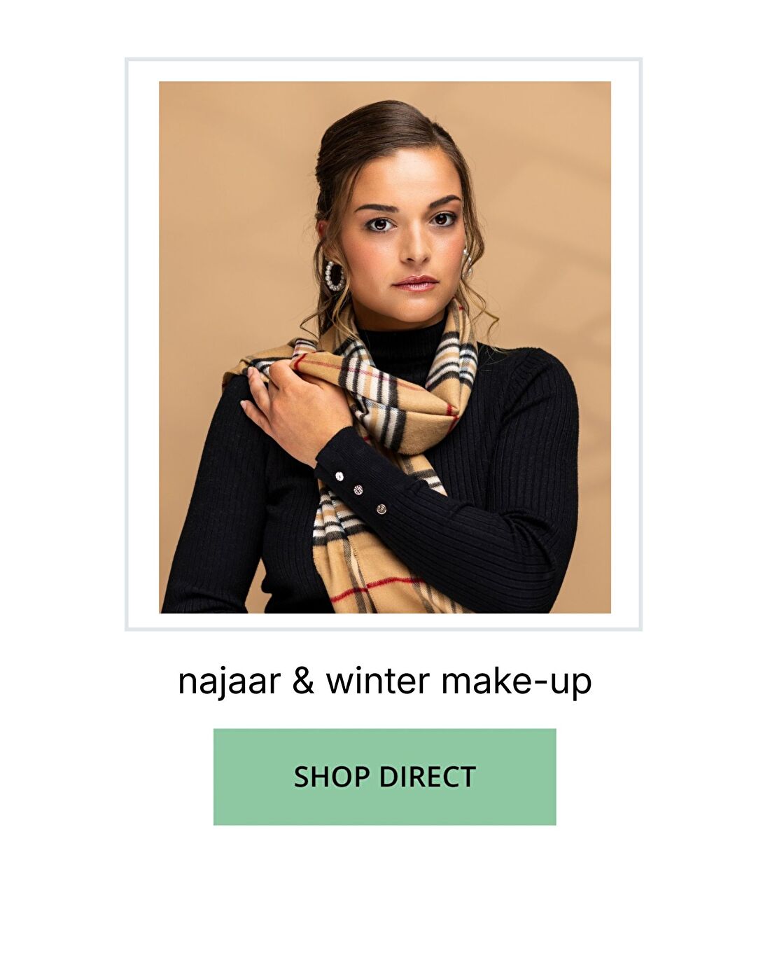 najaars en winter natuurlijke make-up