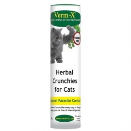 Verm-x crunchies voor katten 60g