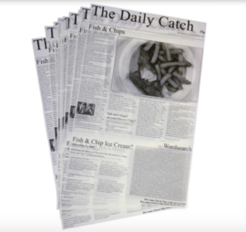 Vetvrij papier 'Daily Catch' (500 stuks)