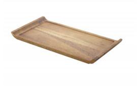 Langwerpige acacia plank smal met handvat